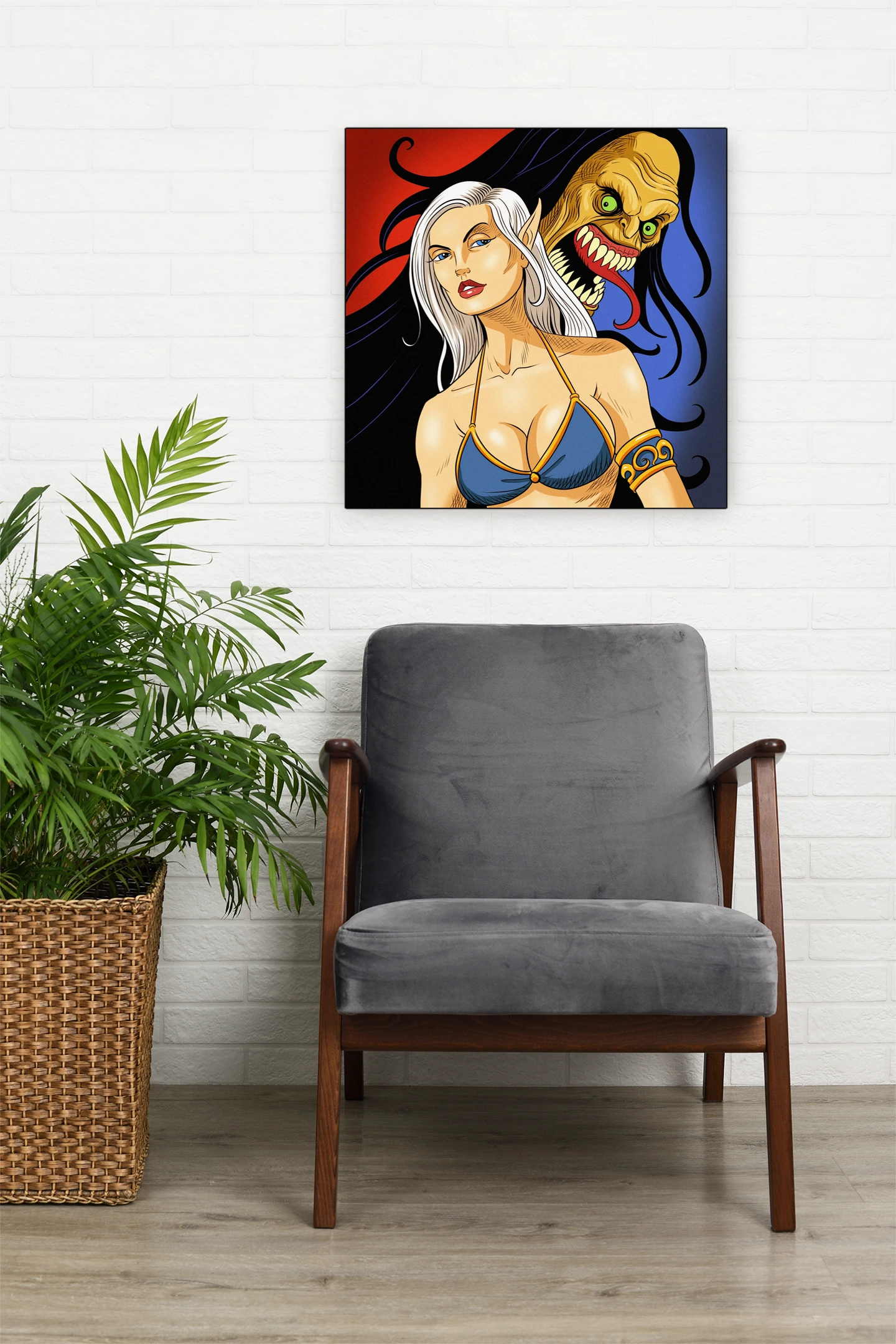 Doppelganger Art Fantasy Art Print from Ward TCG - Image 3