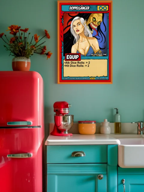 Doppelganger Fantasy Art Print from Ward TCG