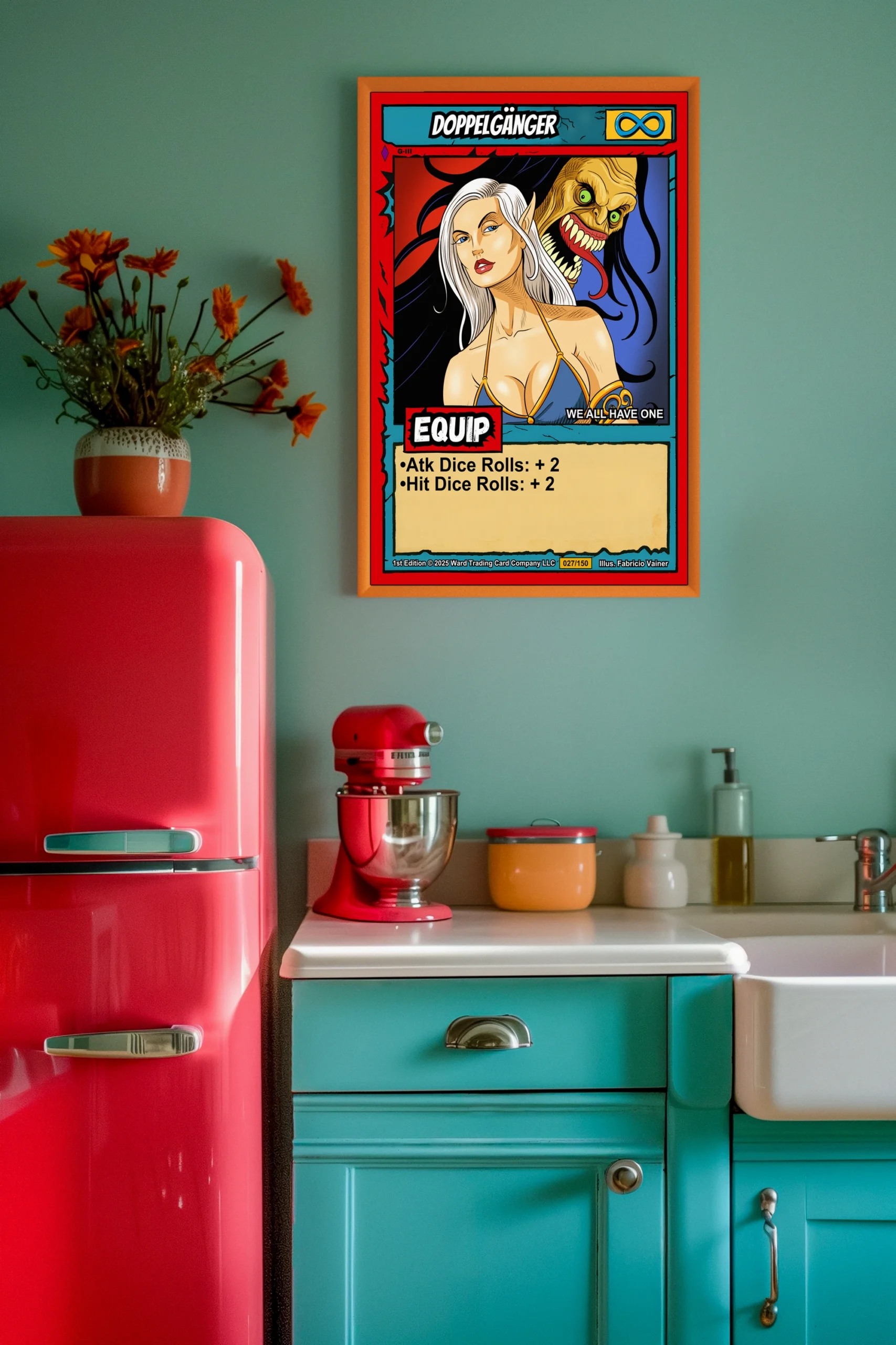 Doppelganger Fantasy Art Print from Ward TCG