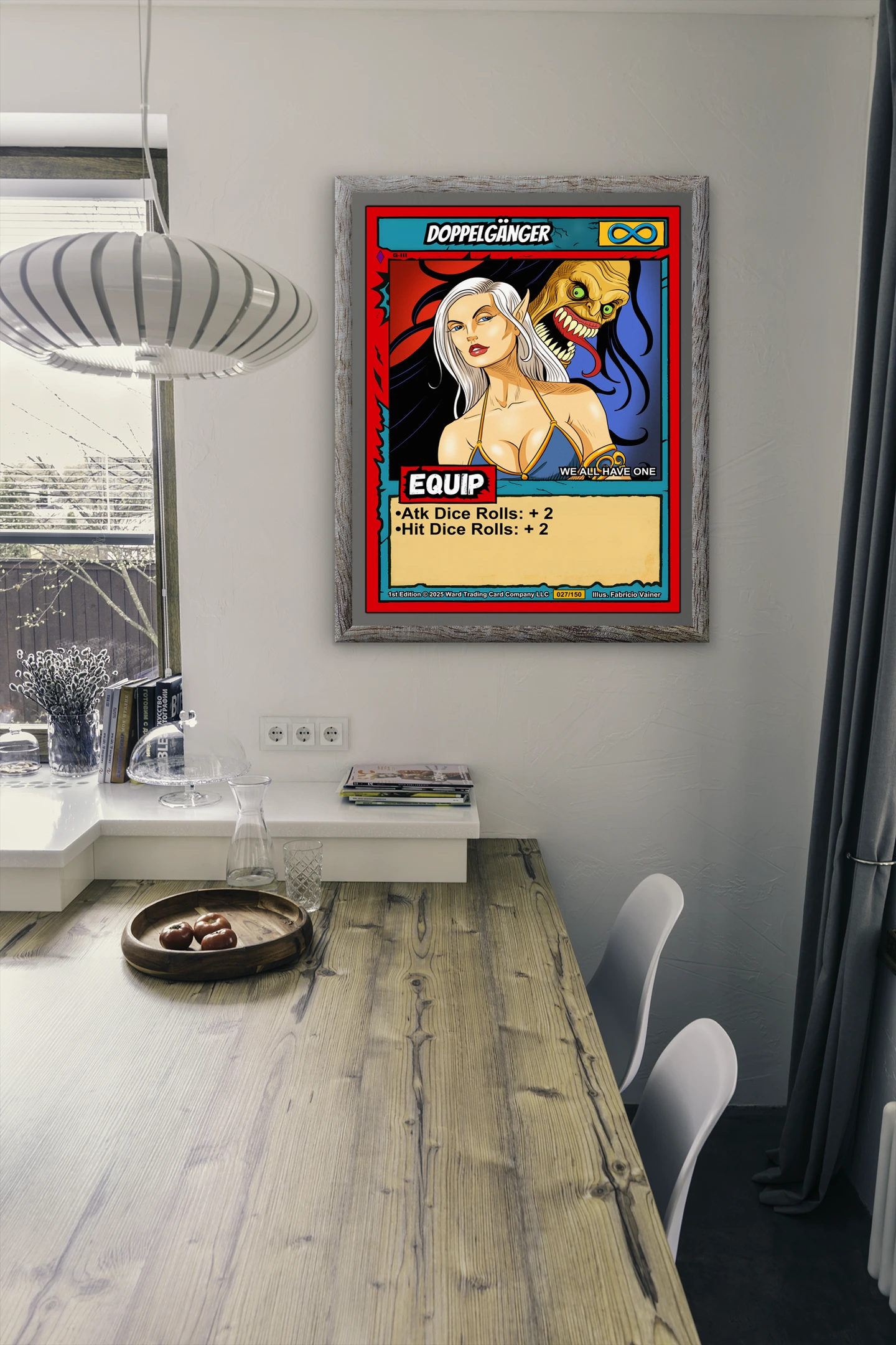 Doppelganger Fantasy Art Print from Ward TCG - Image 5