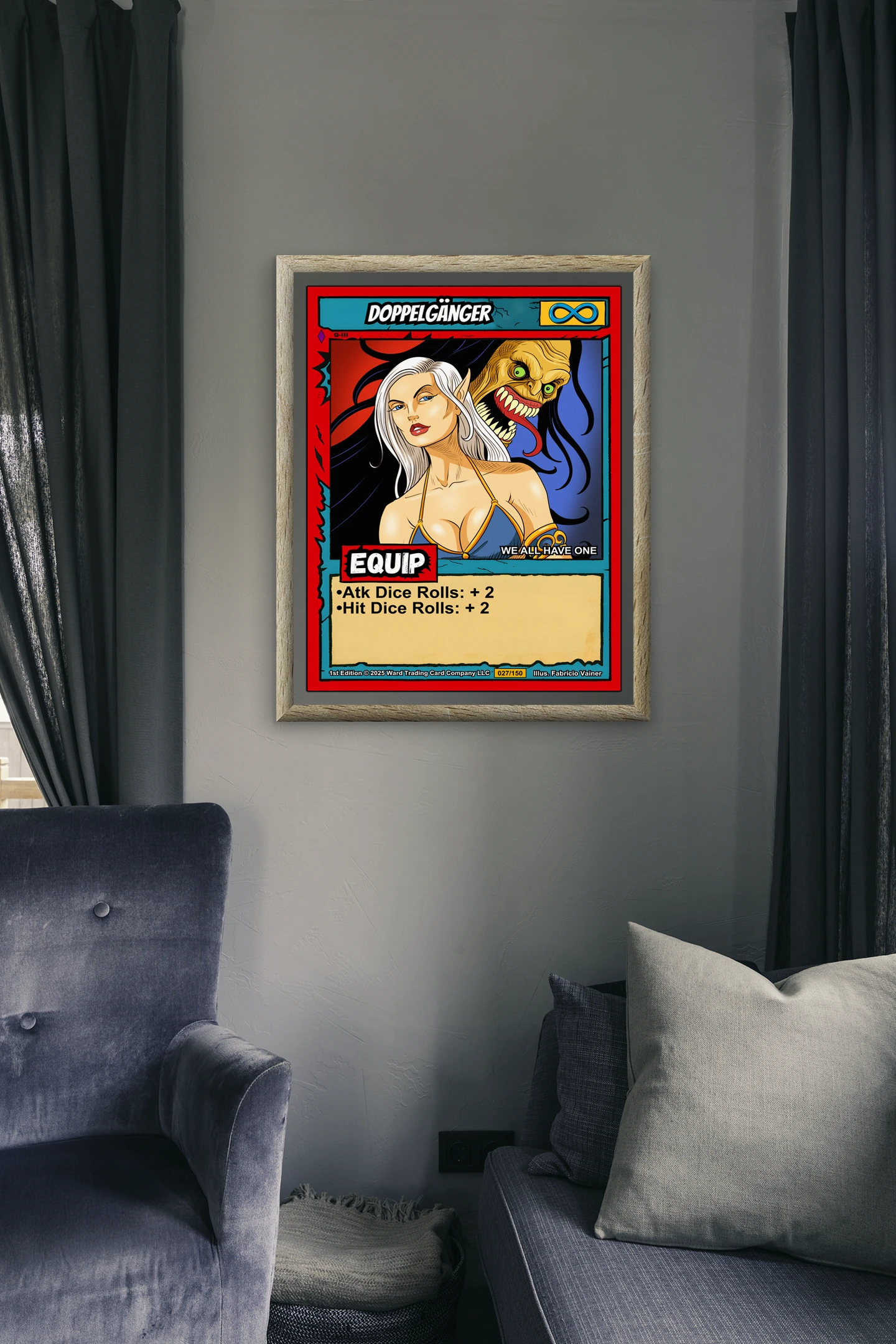 Doppelganger Fantasy Art Print from Ward TCG - Image 3