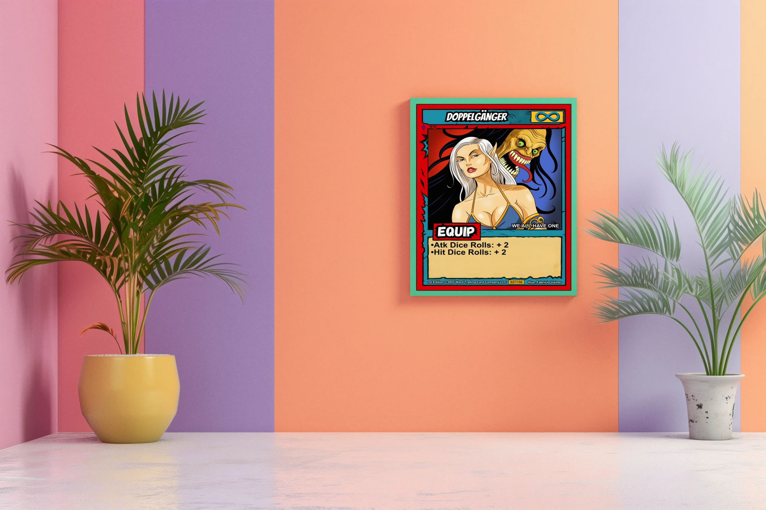 Doppelganger Fantasy Art Print from Ward TCG - Image 4