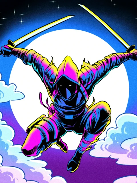 Alternative view of Double Hit Art Fantasy Canvas Print from Ward TCG