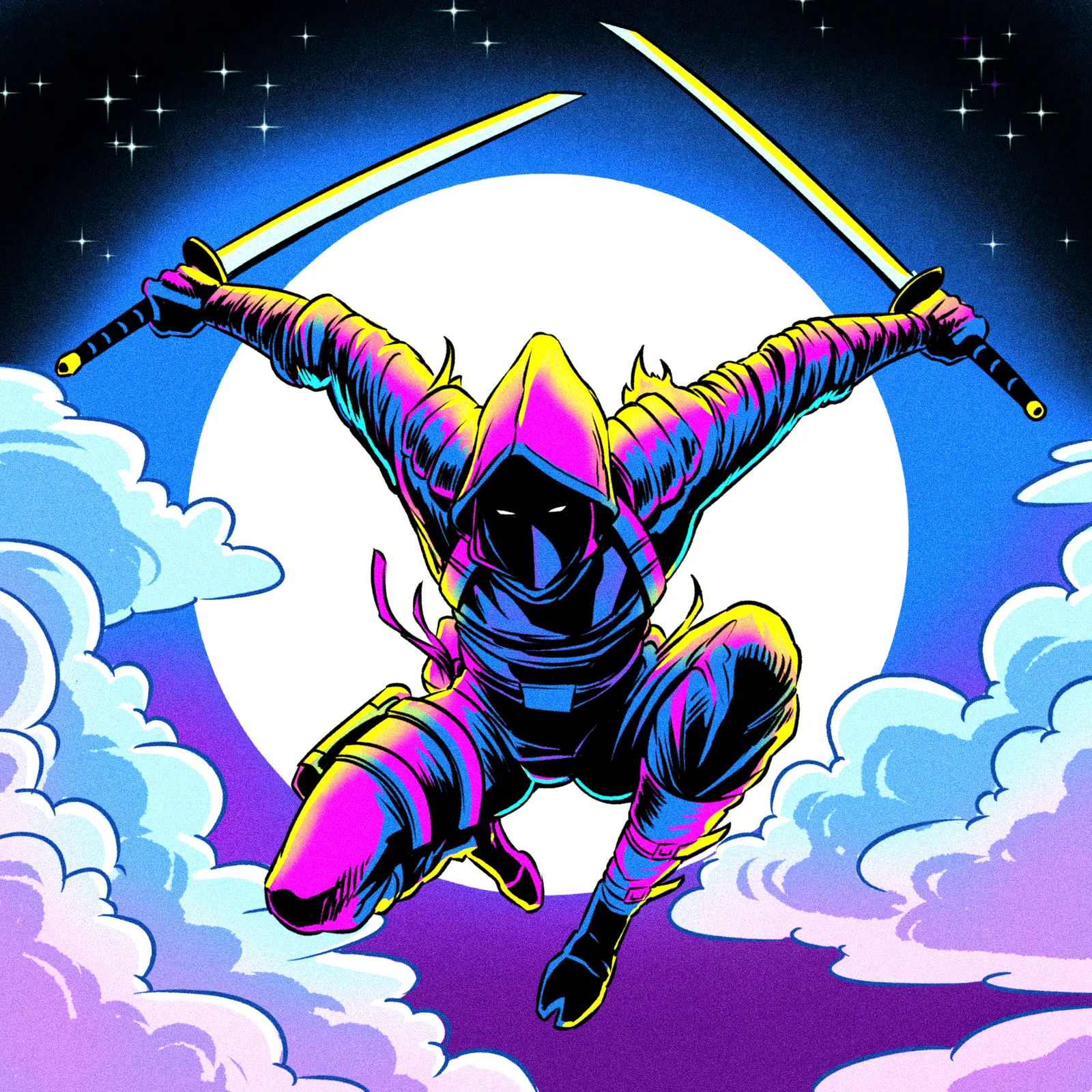 Double Hit Art Fantasy Canvas Print from Ward TCG - Image 2