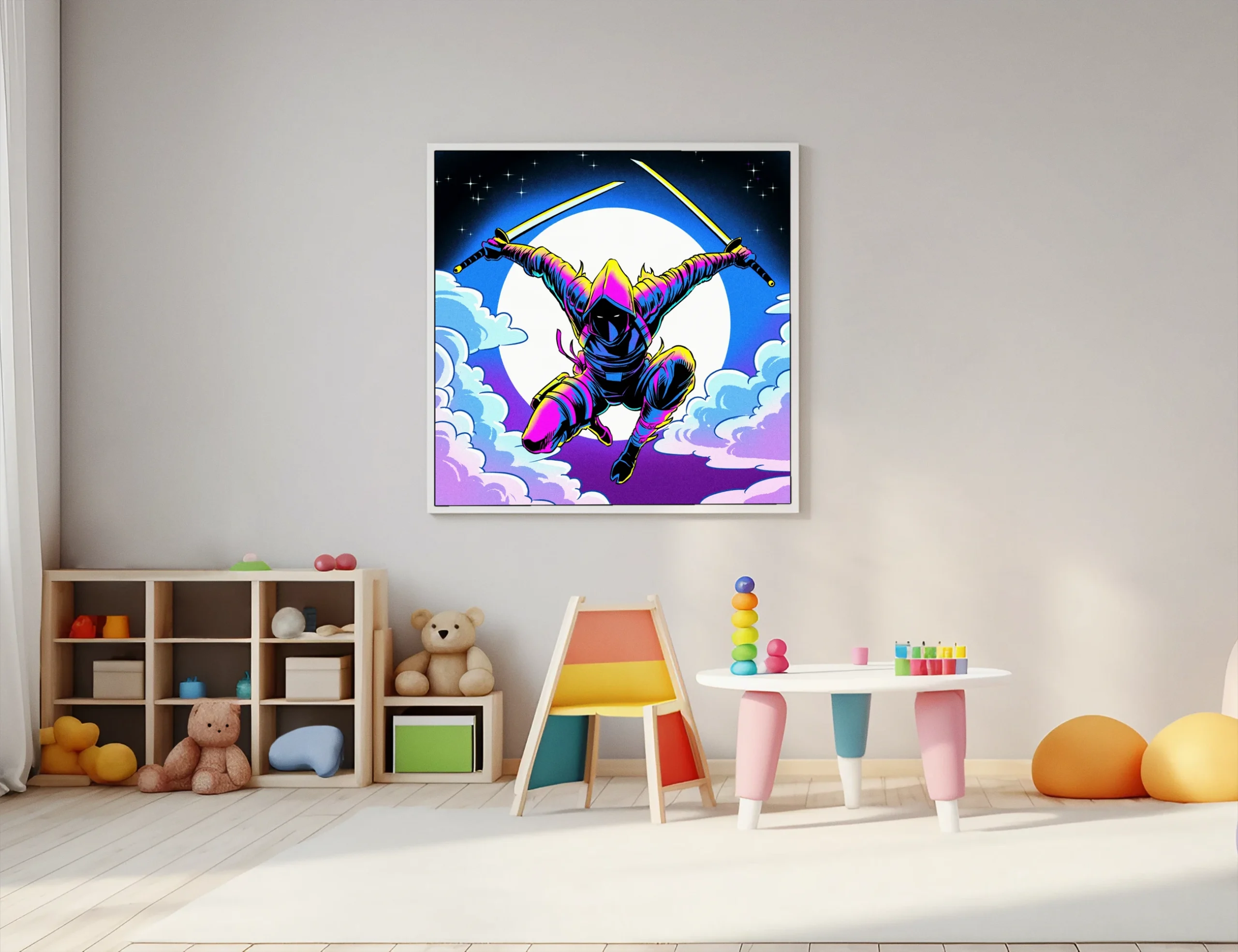 Double Hit Art Fantasy Canvas Print from Ward TCG