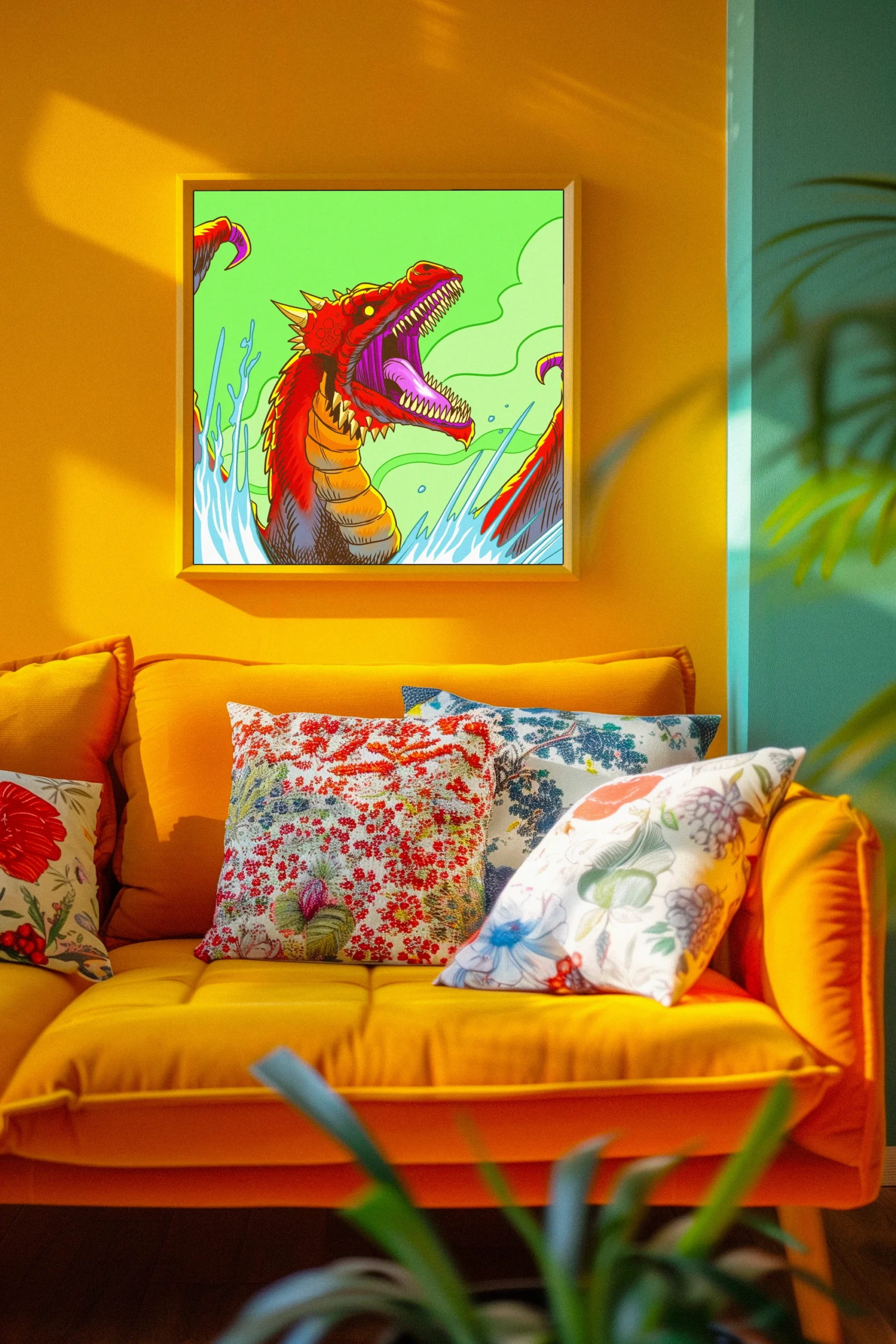 Dragon Bane Art Fantasy Wall Art from Ward TCG - Image 5