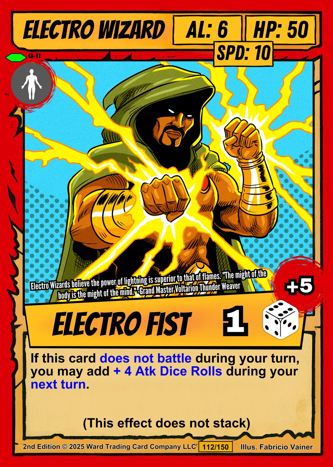 Electro Wizard Canvas Wall Art from Ward TCG - Image 2