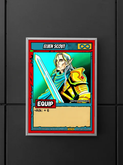 Elven Scout Gallery Canvas Print from Ward TCG