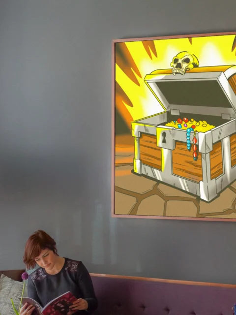 Epic Loot Art Fantasy Art Print from Ward TCG