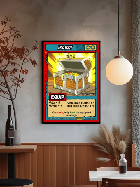 Epic Loot Fantasy Art Print from Ward TCG