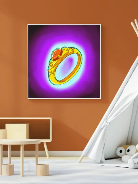 Epic Ring Art Canvas Wall Art from Ward TCG