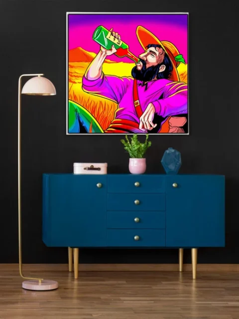 Equip Kinight Art Canvas Wall Art from Ward TCG