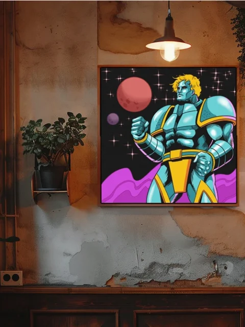 Eternal Titan Art Canvas Print from Ward TCG