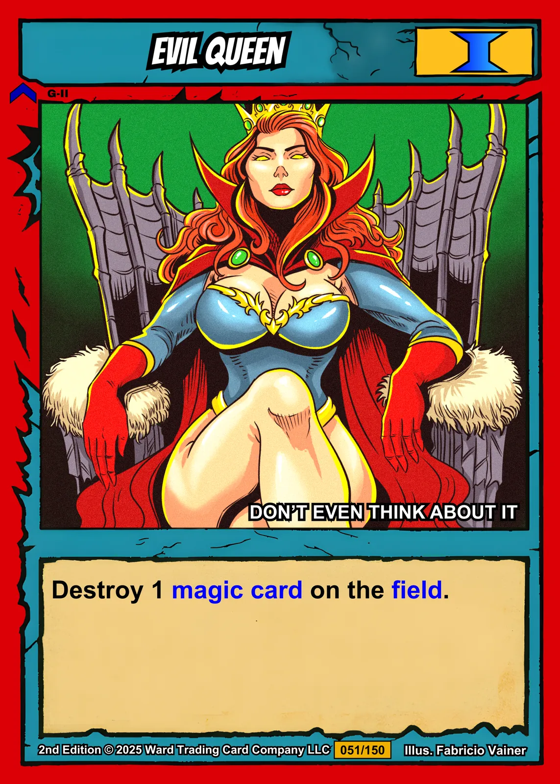 Evil Queen Fantasy Canvas Artwork from Ward TCG - Image 2