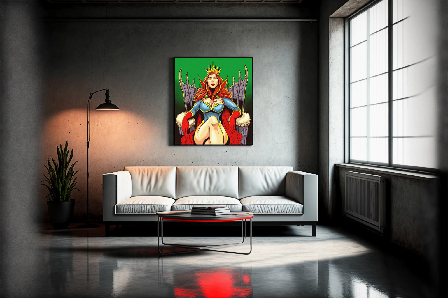 Evil Queen Art Gallery Archival Print from Ward TCG - Image 3