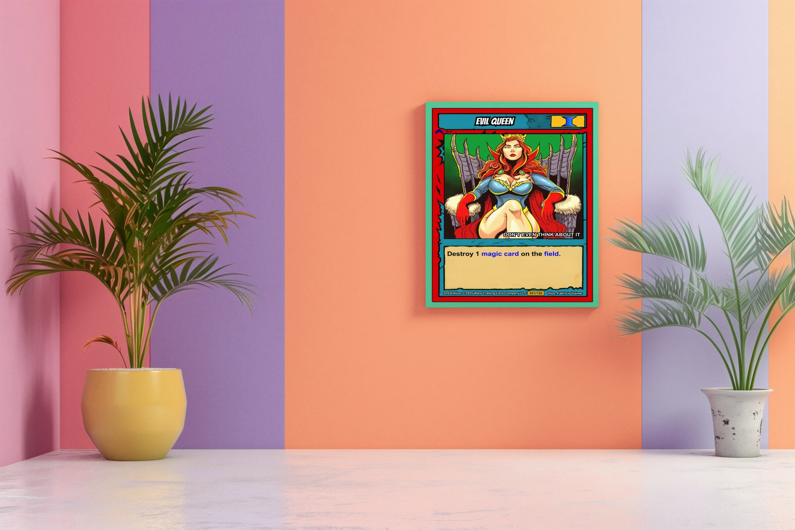 Evil Queen Fantasy Canvas Artwork from Ward TCG - Image 5