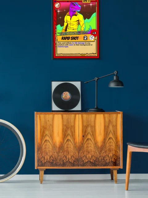 Evolved Dino Gallery Canvas Print from Ward TCG