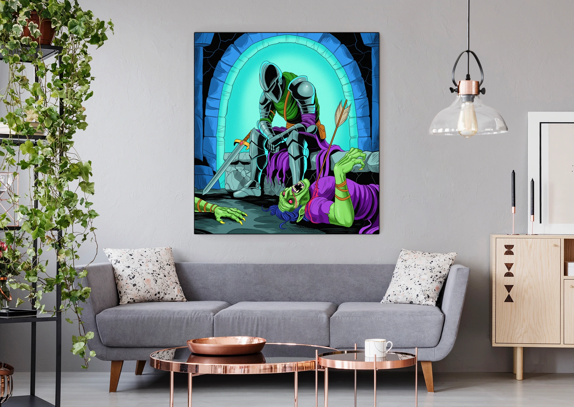 Exhaustion Art Fantasy Wall Art from Ward TCG - Image 4