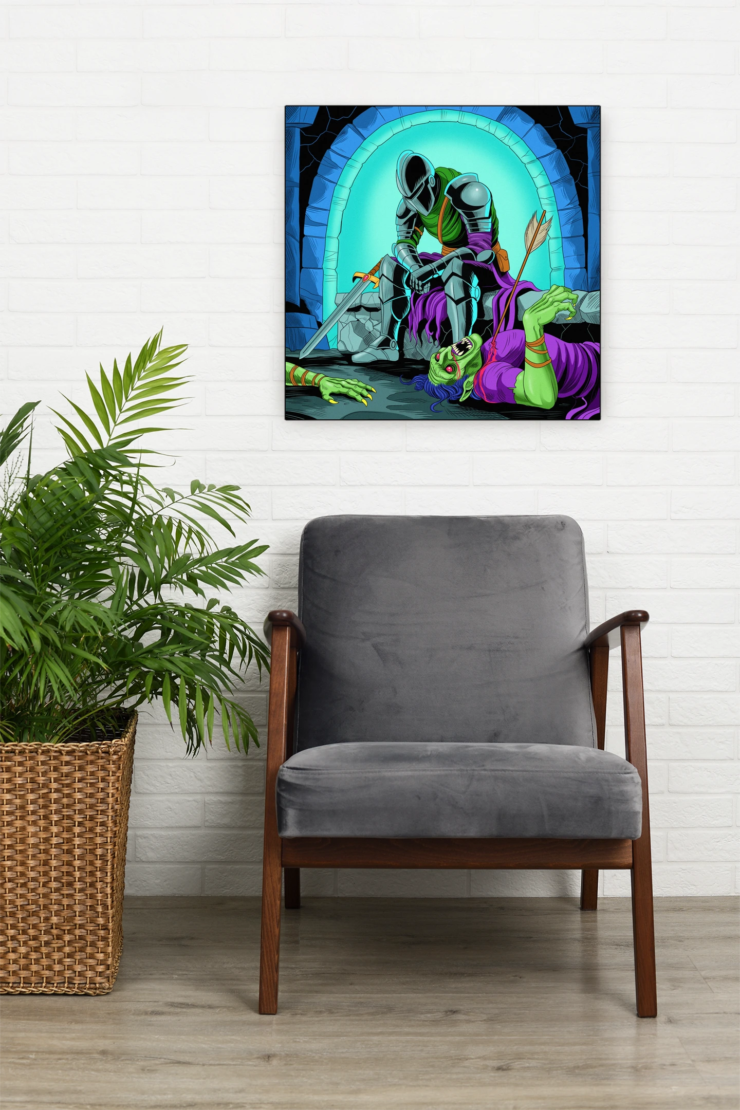 Exhaustion Art Fantasy Wall Art from Ward TCG