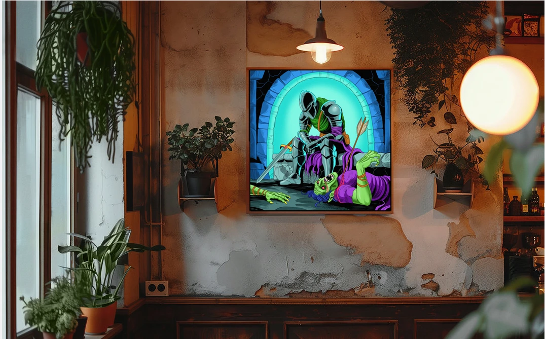 Exhaustion Art Fantasy Wall Art from Ward TCG - Image 5