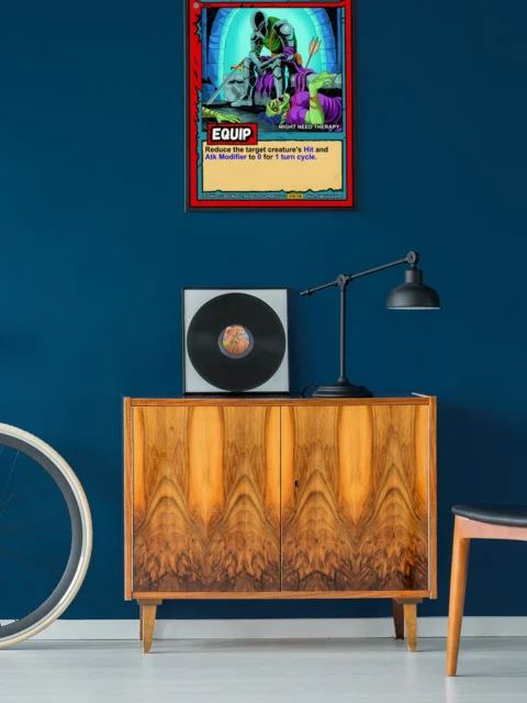 Exhaustion Fantasy Wall Art from Ward TCG