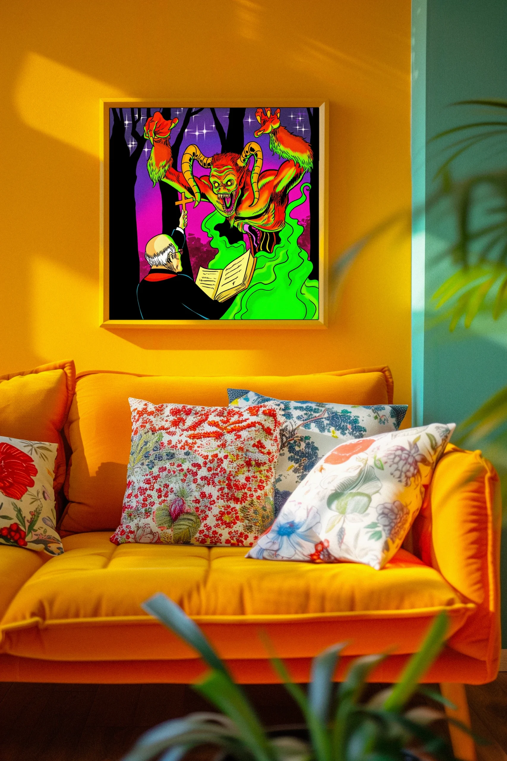 Exorcism Art Canvas Print from Ward TCG - Image 3