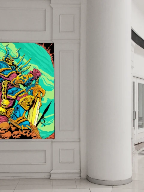 Fallen Crusader 2 Art Gallery Canvas Print from Ward TCG