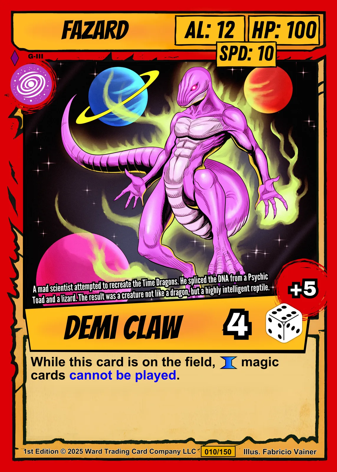 Fazard Fantasy Art Print from Ward TCG - Image 2