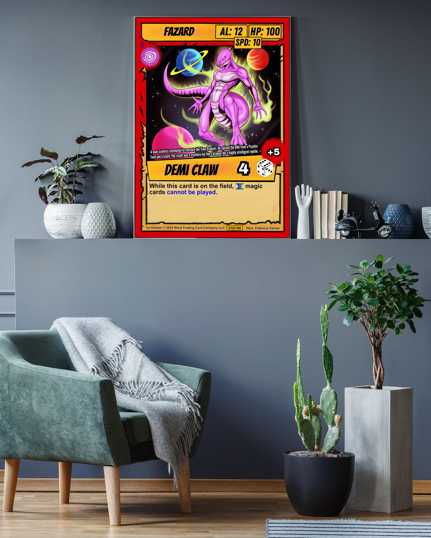 Fazard Fantasy Art Print from Ward TCG