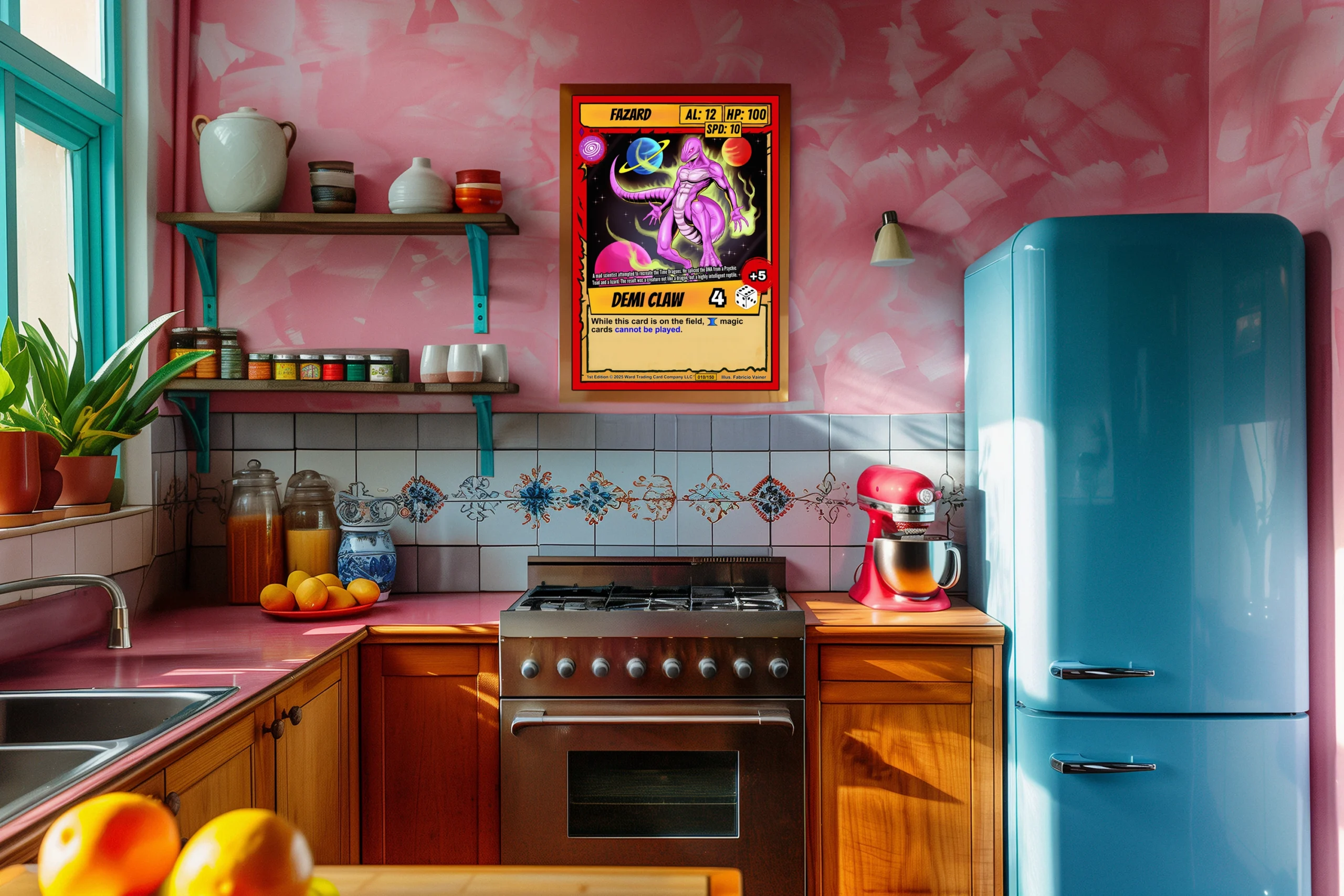 Fazard Fantasy Art Print from Ward TCG - Image 3