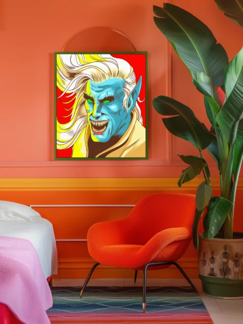 Fear Art Fantasy Canvas Print from Ward TCG