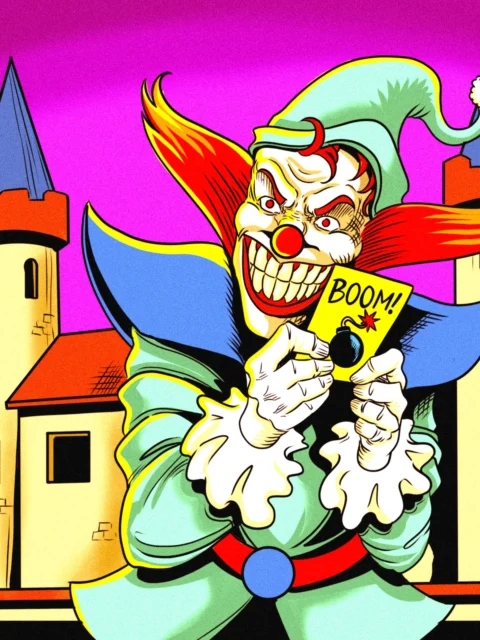 Alternative view of Foolish Tricks Art Fantasy Wall Art from Ward TCG