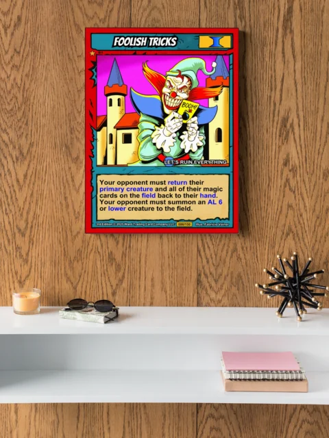 Foolish Tricks Fantasy Wall Art from Ward TCG