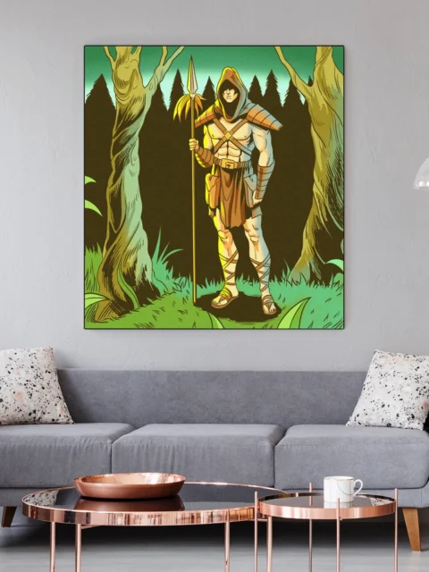 Forest Sentinel Art Canvas Wall Art from Ward TCG