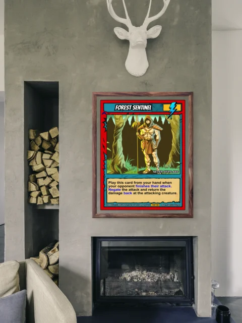 Forest Sentinel Canvas Wall Art from Ward TCG