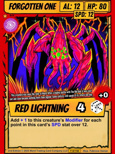 Alternative view of Forgotten One Fantasy Art Print from Ward TCG