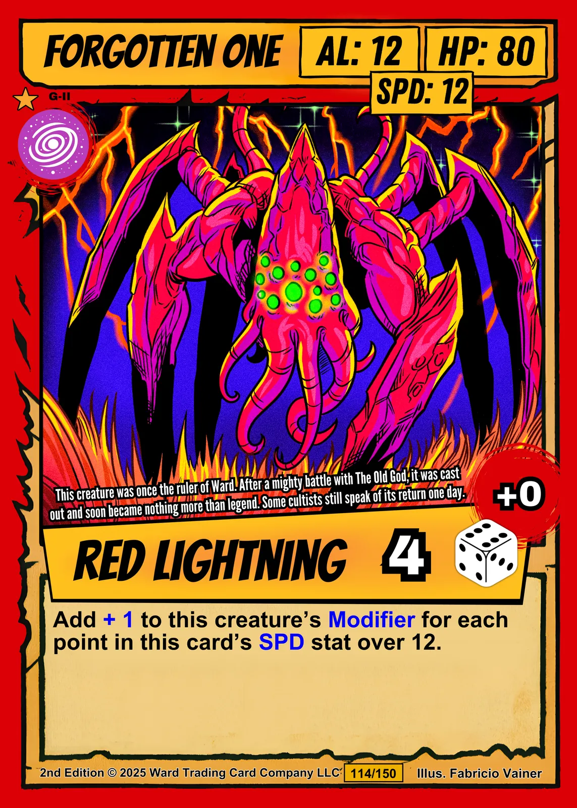 Forgotten One Fantasy Art Print from Ward TCG - Image 2