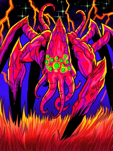 Alternative view of Forgotten One Art Fantasy Wall Art from Ward TCG