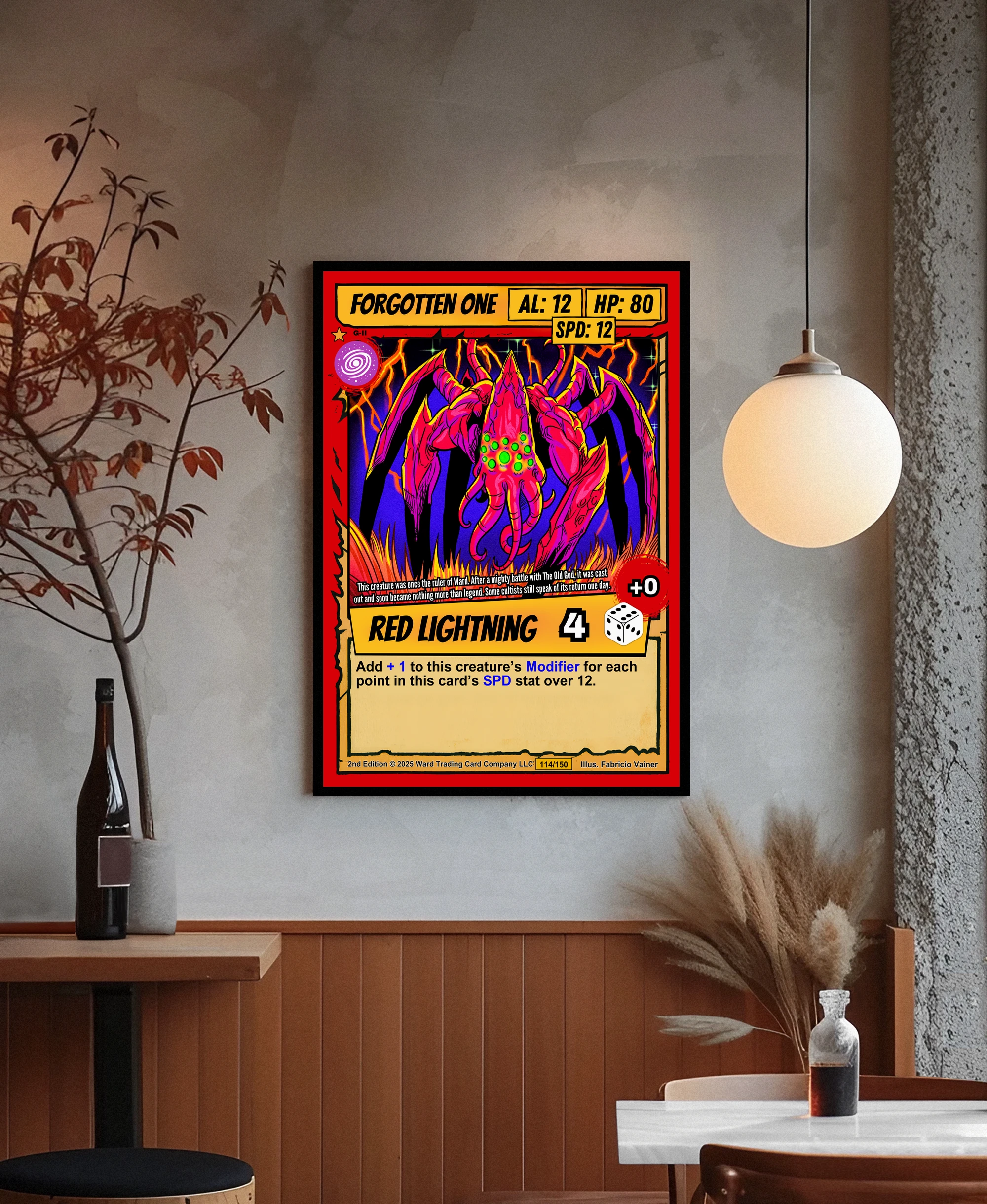 Forgotten One Fantasy Art Print from Ward TCG