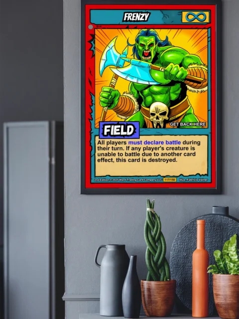 Frenzy Canvas Wall Art from Ward TCG