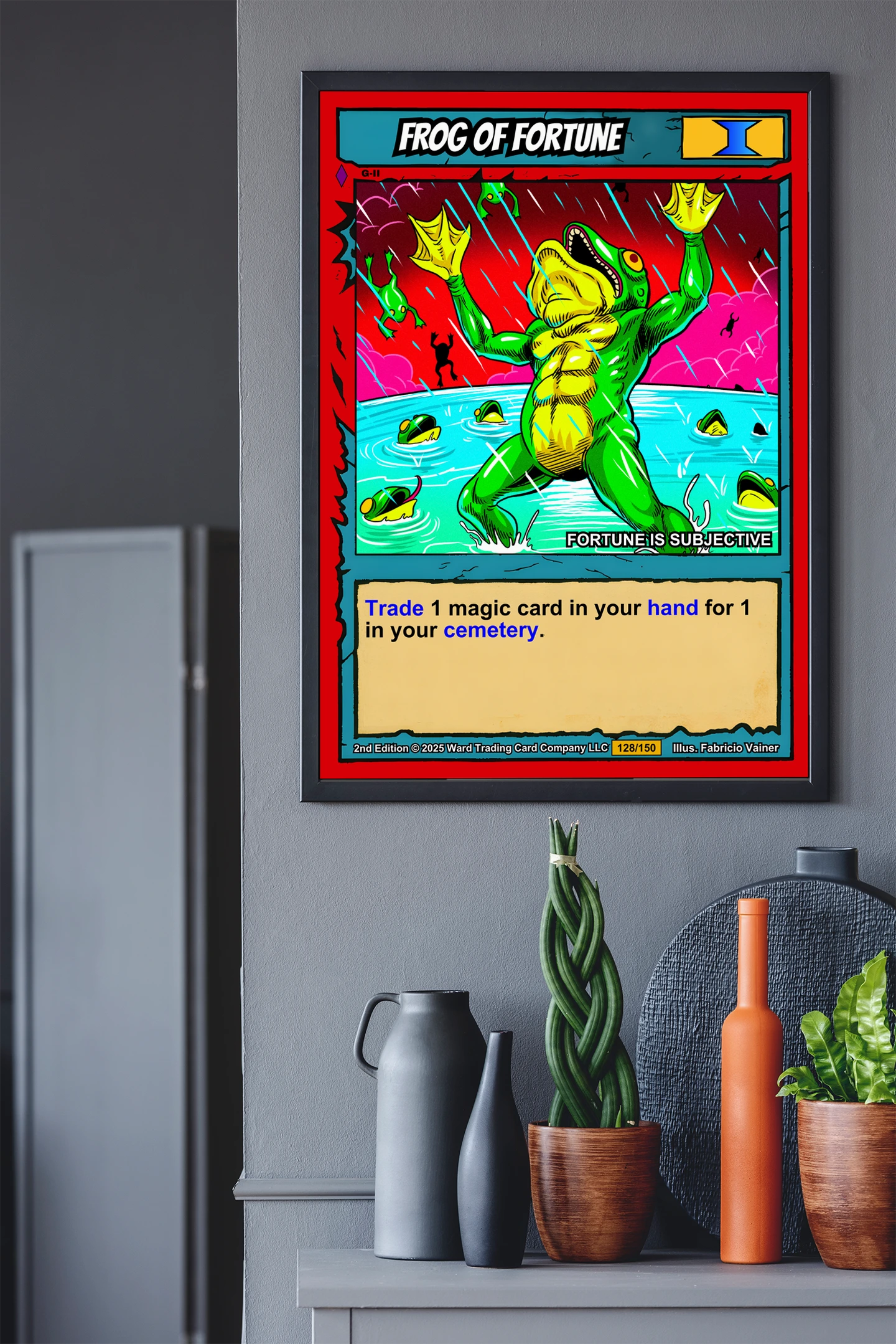 Frog Of Fortune Gallery Archival Print from Ward TCG