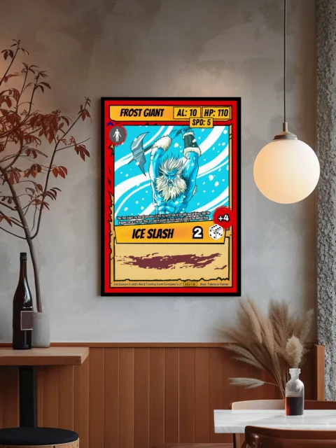 Frost Giant Gallery Canvas Print from Ward TCG