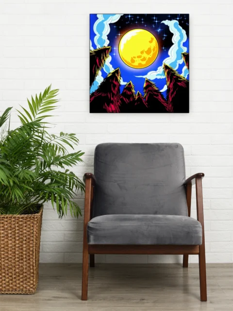 Full Moon Art Gallery Archival Print from Ward TCG