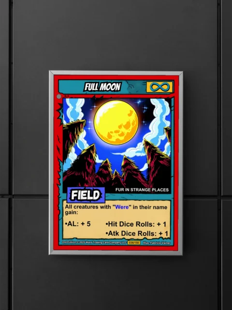 Full Moon Canvas Print from Ward TCG