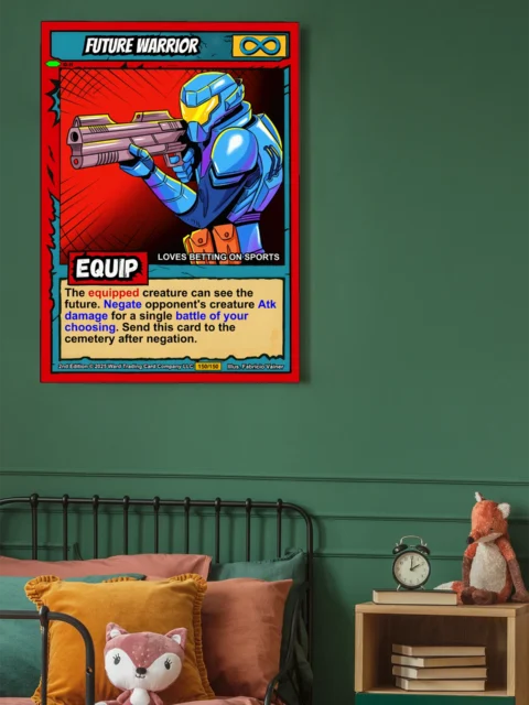 Future Warrior Gallery Canvas Print from Ward TCG