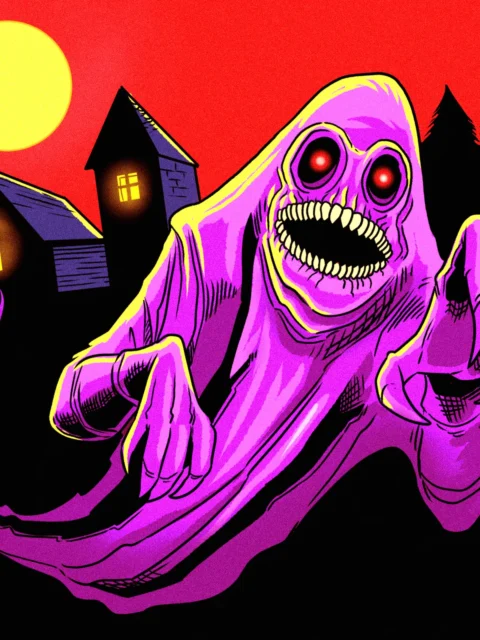 Alternative view of Ghost Form Art Gallery Canvas Print from Ward TCG