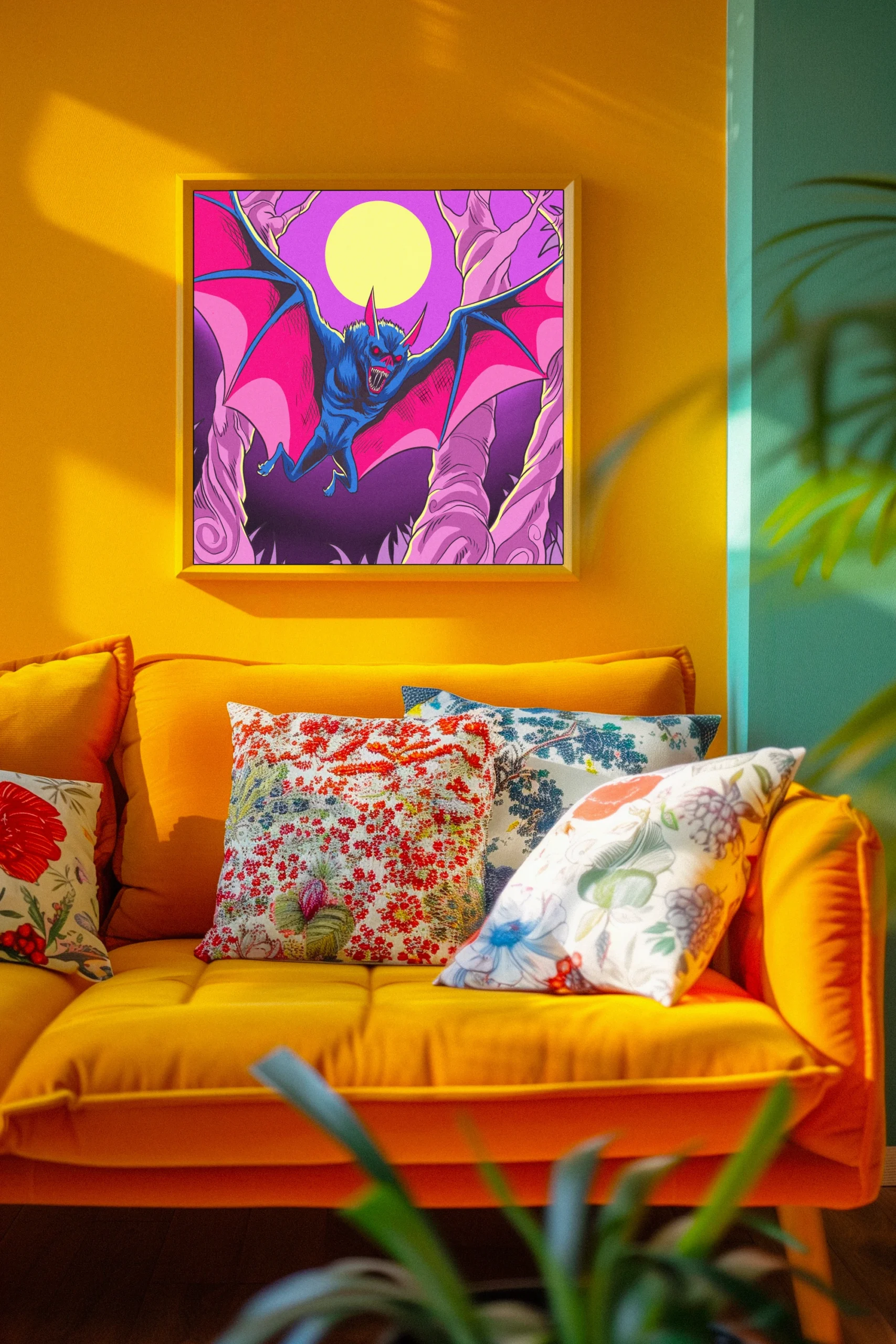 Giant Bat Art Fantasy Canvas Artwork from Ward TCG - Image 4
