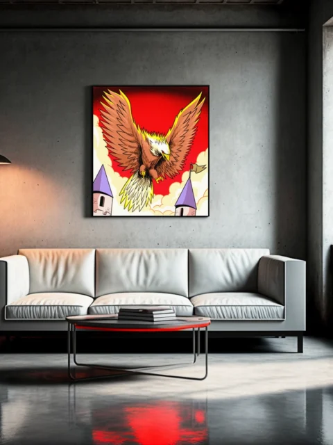 Giant Eagle Art Fine Art Canvas from Ward TCG