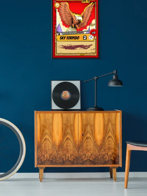 Giant Eagle Fine Art Canvas from Ward TCG