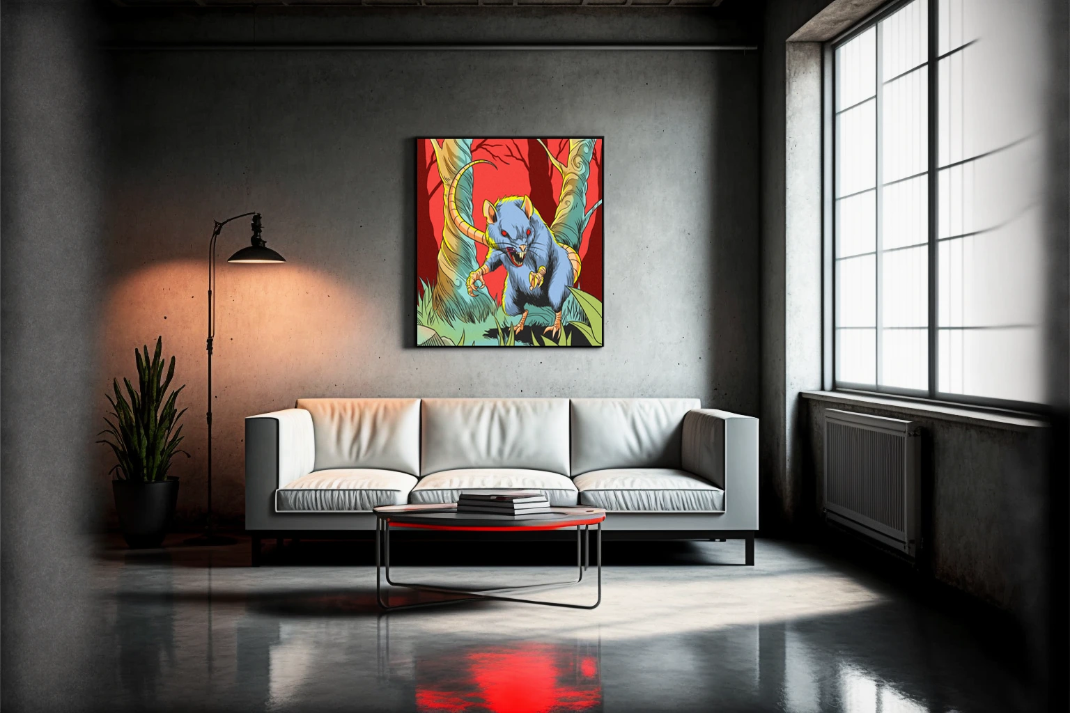 Giant Rat Art Fantasy Wall Art from Ward TCG - Image 3